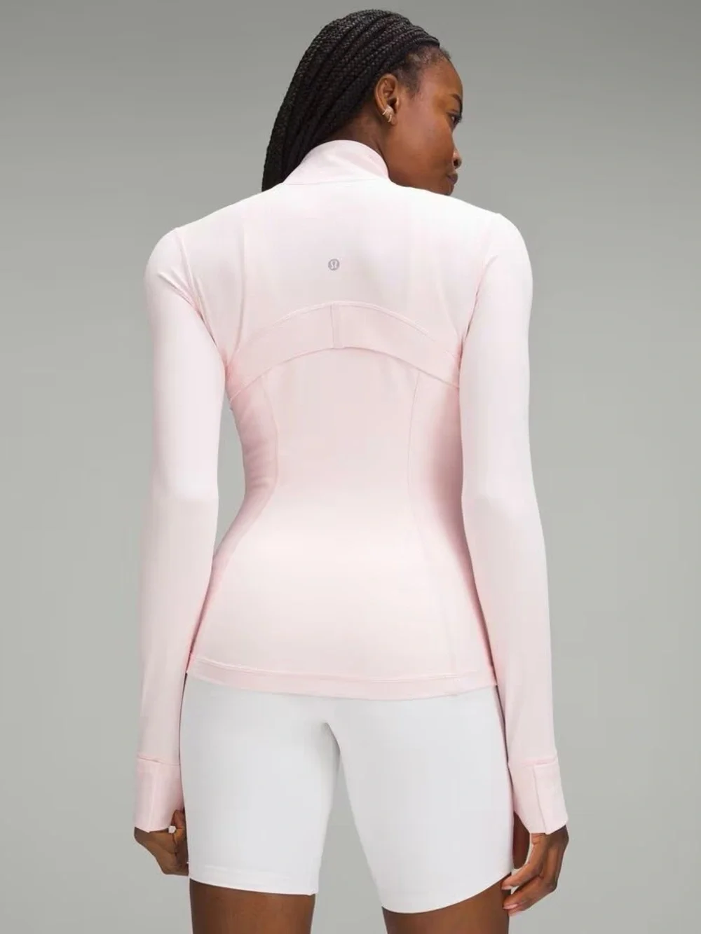 lululemon athletica Pale Pink Zip-Up Jacket